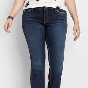 Silver Denim Jeans! Plus Size - SZ24/L33